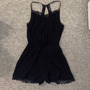 Black Hollister romper